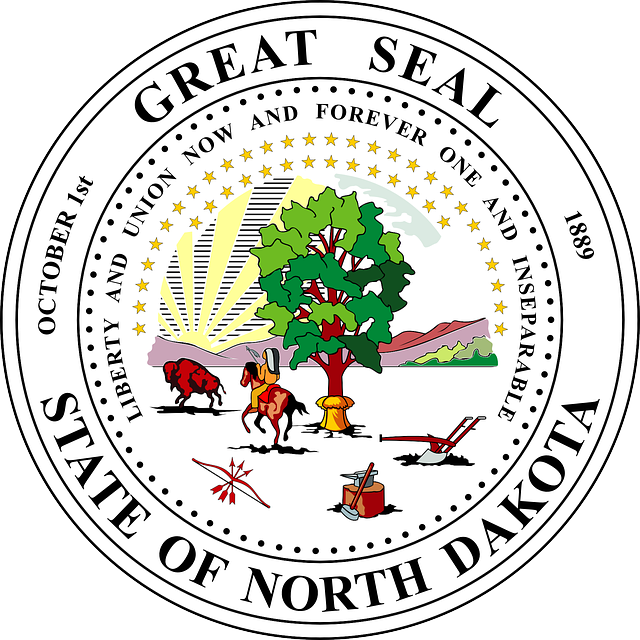 North Dakota seal