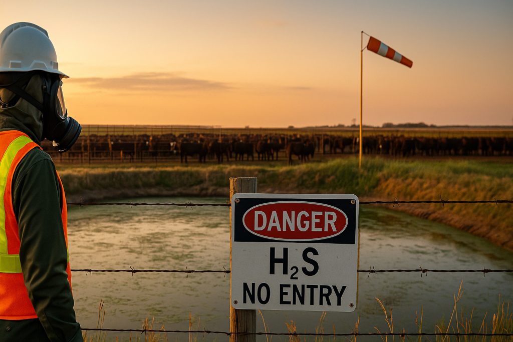 H2S Sign for H2S Certification in Texas